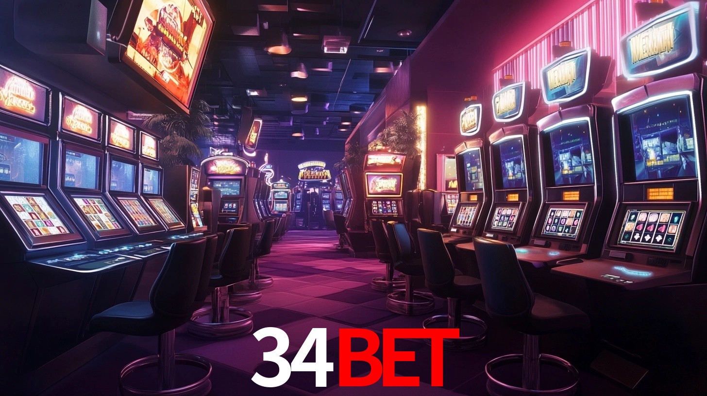 34BET: Jogos de Caça-Níqueis-Altas Recompensas, Roleta-Velocidade, Blackjack-Desafios Máximos